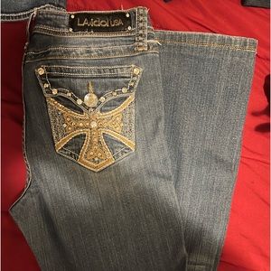 LA idol USA jeans size 13 boot cut